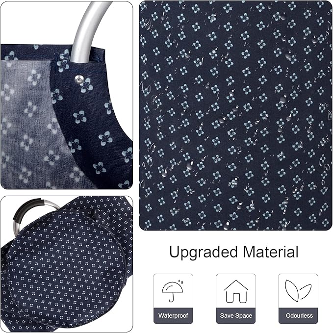 Dalykate Extra Large Laundry Basket 115L Collapsible Oxford Fabric Laundry