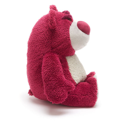 Disney Store Official Lotso Huggin' Bear Soft Toy, Toy Story, 32cm/12”, Strawberry Scented Pink Teddy, Plush Cuddly Character, Villain with Embroidered Details and Soft Finish