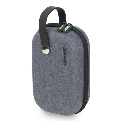 GadgetBite Organiser Portable Pouch For Electronic Accessories Usb Cables, Power Bank, Battery, Hard Drive, Sd Memory Card, Earphones, Travel Gadgets & Organiser Rugged Travel Friendly (Grey)