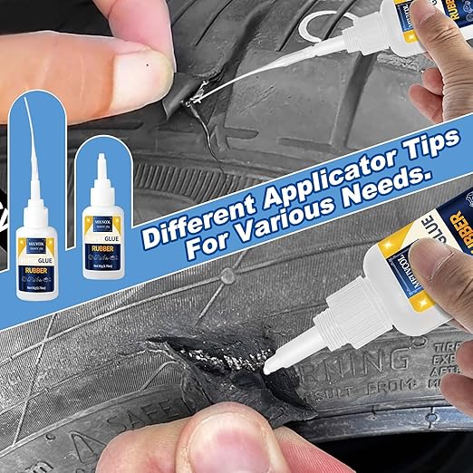 Rubber Glue, 100g Super Glue for Rubber, RC Tires, Shoe Soles, Rubber Adhesive