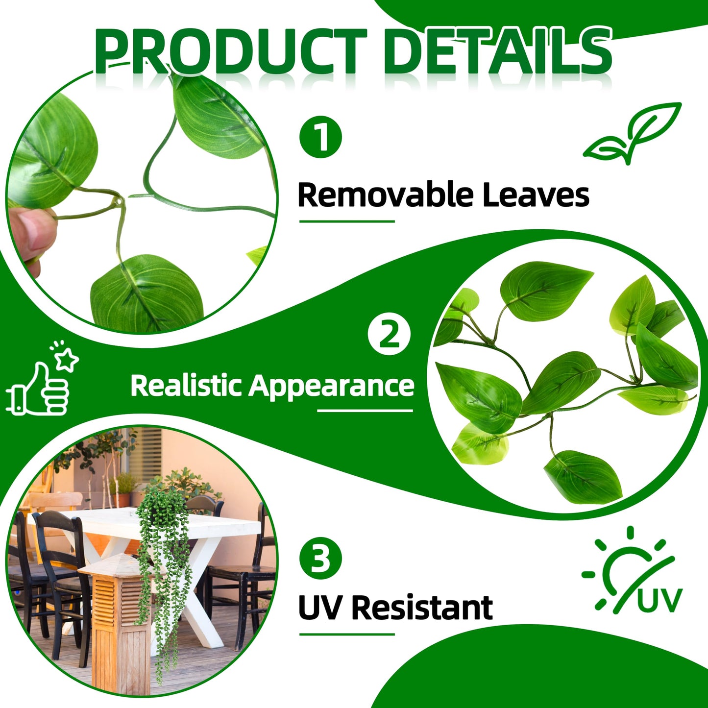 Palonu Artificial Hanging Plants for Shelf, 4 Pack Fake Potted Greenery Plant Faux Mandala Vine, String of Pearls, Ivy Vine,Persian Grass Fern in Pot for Desk Home Bathroom Farmhouse Room Table Decor