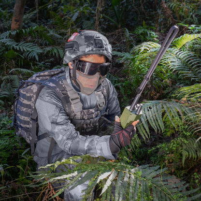 Bingfu Dual Band VHF UHF 136-460MHz 108CM Foldable CS Tactical SMA Female Aerial Antenna for Wouxun Baofeng BF-F8HP UV-5R UV-82 BF-888S GT-3 Handheld Ham Two Way Radio Walkie Talkie