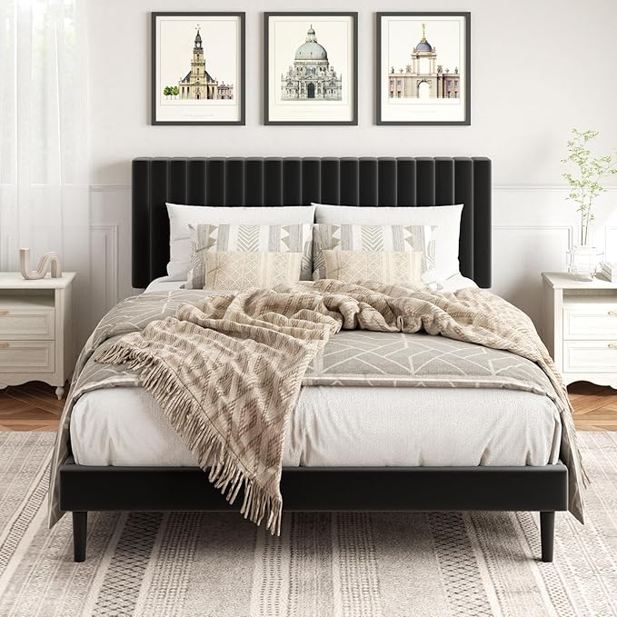 HAOARA Queen Size Platform Bed Frame