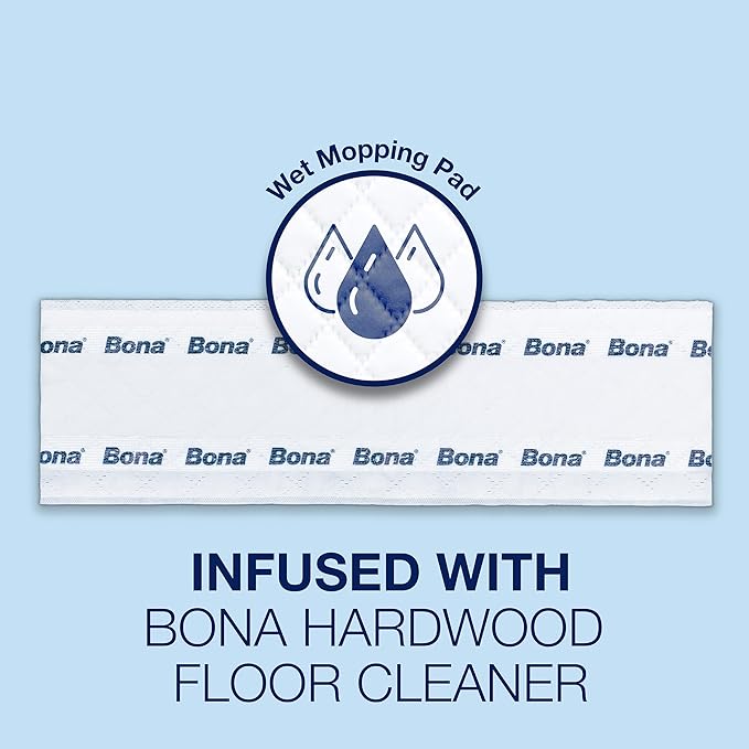 Bona Hardwood Floor Disposable Wet Cleaning Pads