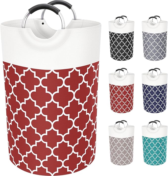 Large Laundry Basket Laundry Hamper Bag Washing Bin Clothes Bag Collapsible Tall
