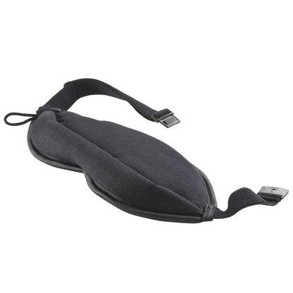 Lewis Comfort Eye Mask with Adjustable Straps Blocks Out All Light, Gray, One Size