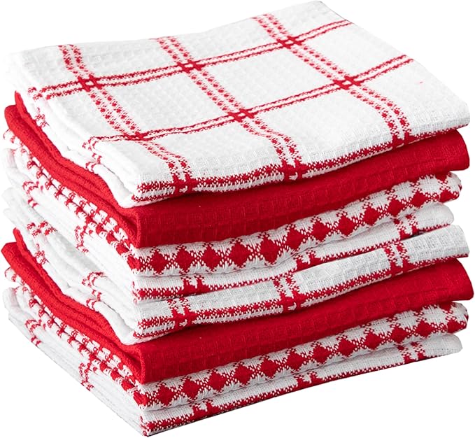 T-Fal Premium Waffle Dish Cloths: Highly Absorbent, Super Soft Long Lasting