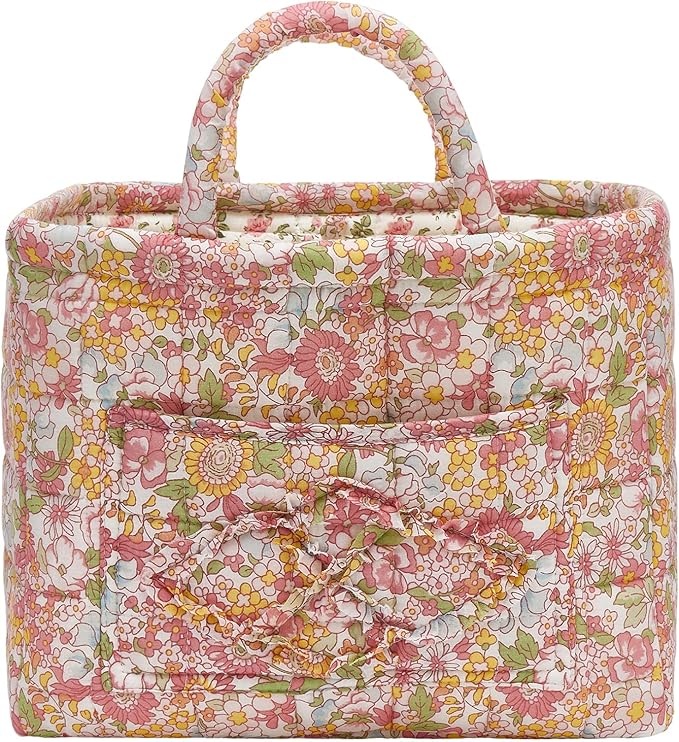 Quilted Fabric Storage Baskets