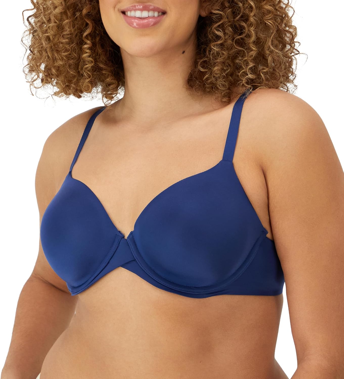 Maidenform Underwire, One Fab Fit Demi T-Shirt, Convertible Bras for Women