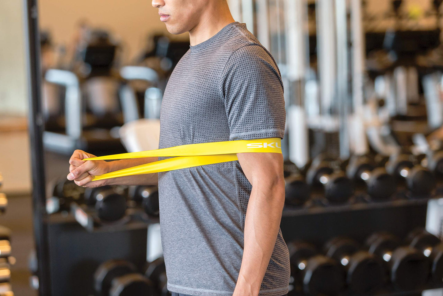 SKLZ SLKZ Mini Resistance Bands, Set of 3,Yellow