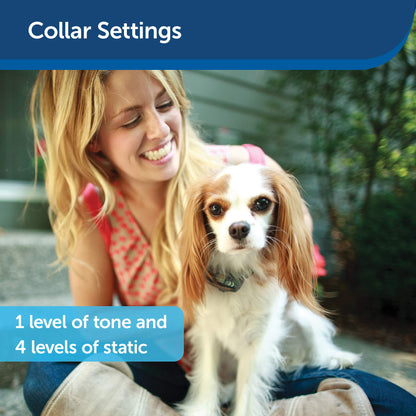 PetSafe Elite Little Dog In-Ground Pet Fence Receiver Collar - for Dogs Over 5 lb - Waterproof with Tone and Static Stimulation – from The Parent Company of Invisible Fence Brand