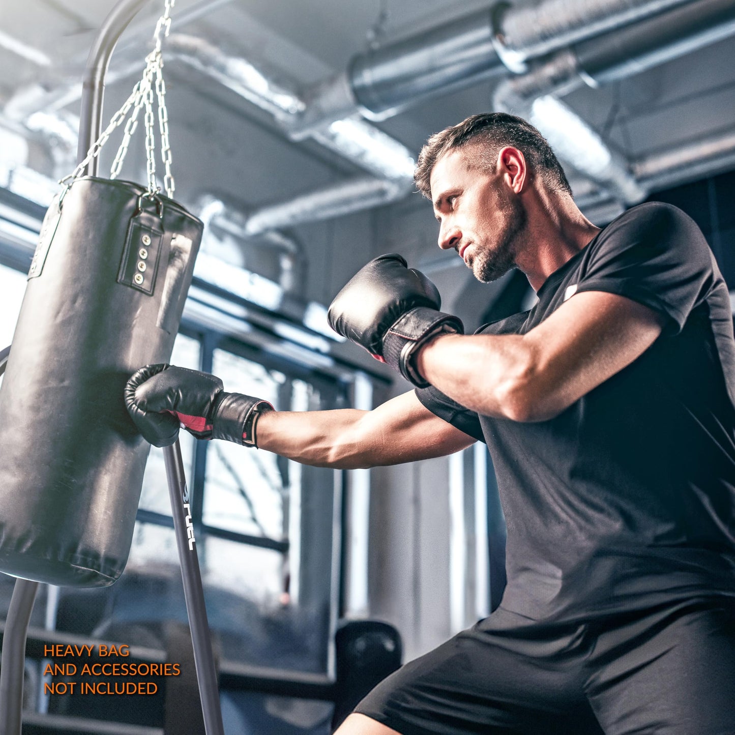 Fuel Pureformance Heavy Bag Stand - Black