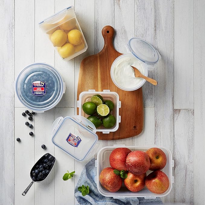 Lock & Lock Assorted Food Storage Container Set