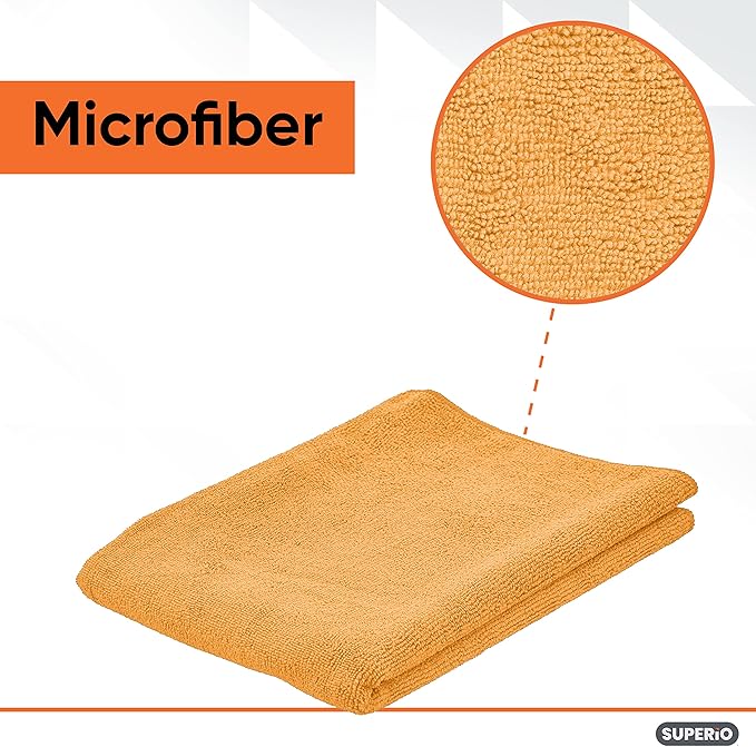 Superio Microfiber Squeegee Mopping Towel Extra Large Miracle Cloth Streak Free