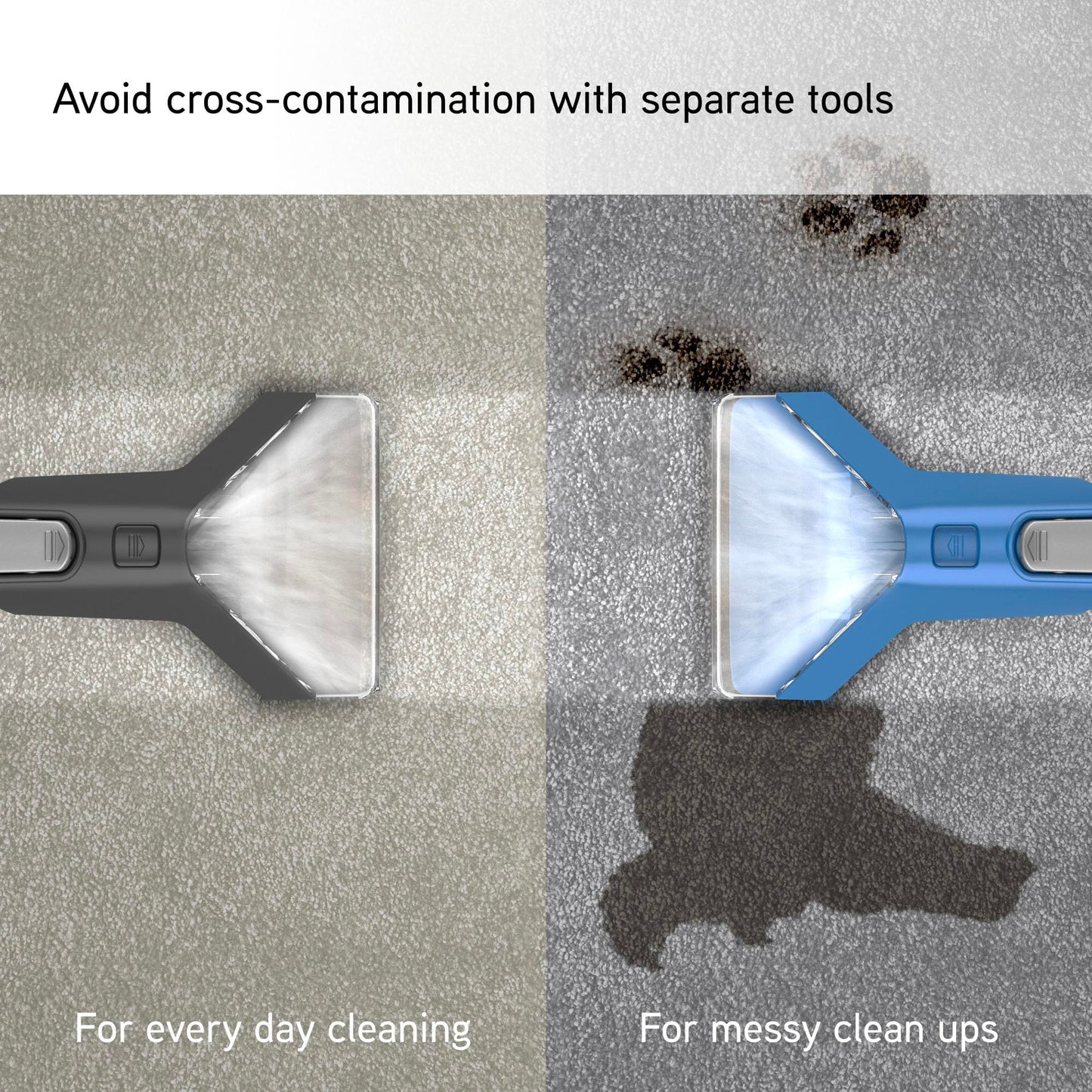 VAX SpotWash Duo Spot Cleaner, For Stains, Spills & Pet Messes, Suitable for Car, Sofa, Upholstery, Carpet, Stairs. Compact, Handheld Cleaning Machine Includes Pet Tool & Vax 1L Solution, CDCW-CSXA