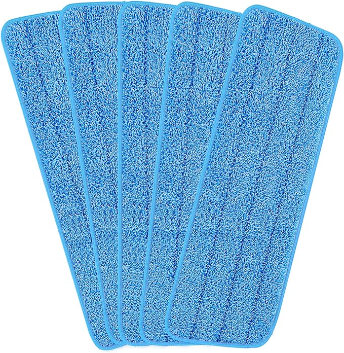 16.5 inch Reusable Mop Pads Microfiber Spray Mop Replacement Heads