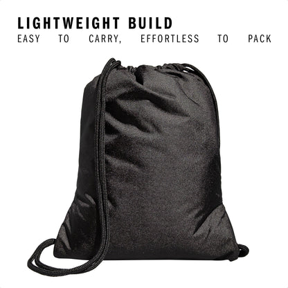 adidas Alliance Sackpack – Drawstring Backpack for Sports, Small Gym Bag