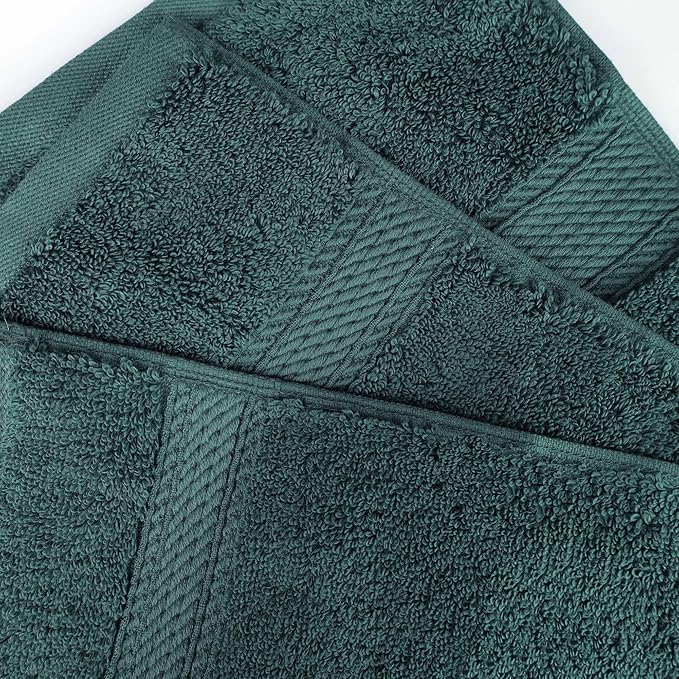 Superior Egyptian Cotton Pile Bath Towel Set of 4, Ultra Soft Luxury Towels