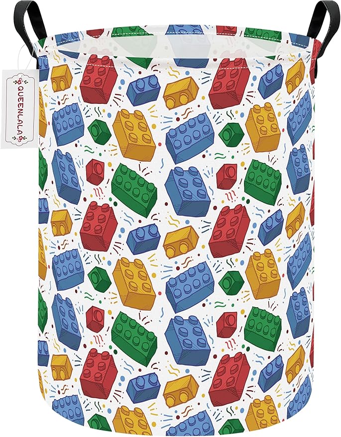 QUEENLALA Large Storage Basket, Laundry Hamper/Bathroom/Home Decor/Collapsible