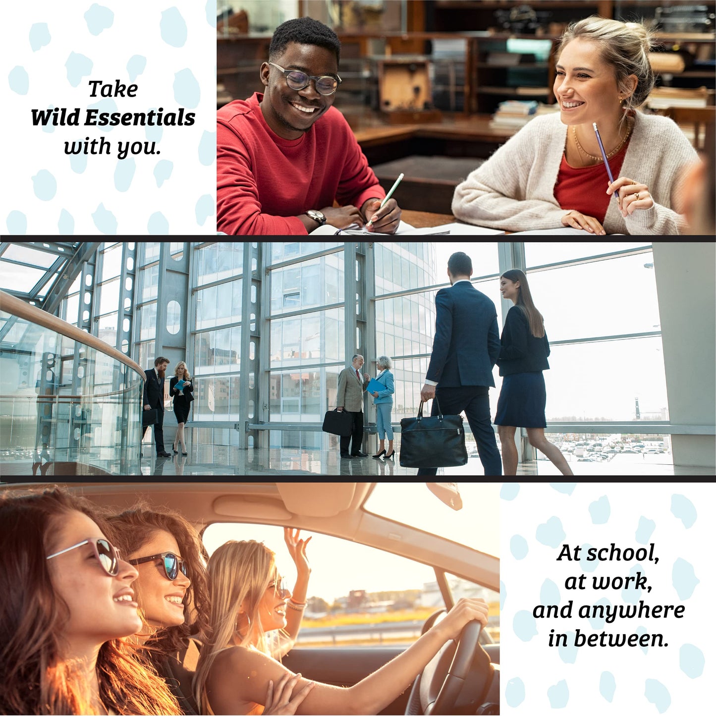 Wild Essentials Dragonfly Necklace Essential Oil Diffuser Kit with Lavender, Lemongrass, Peppermint, Orange Oils, 12 Refill Pads, Calming Aromatherapy Gift Set, Customizable Color Changing, Perfume