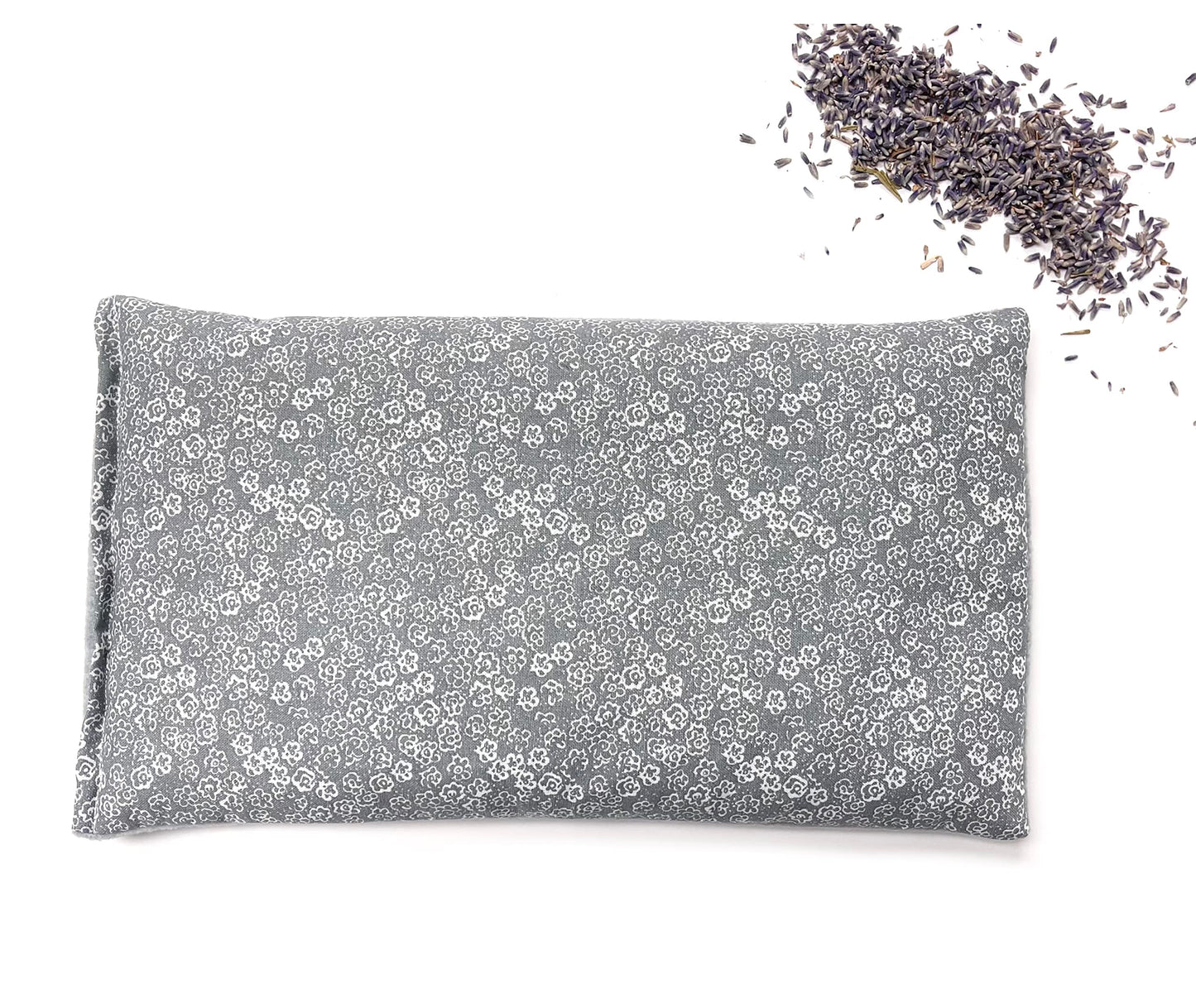 SacksyThyme Microwave Heating Pad for Cramps, Back, Neck, Shoulders, Leg Pain - Reusable Heat Pack, Hot Moist Microwavable Therapy Pack - Unscented Flaxseed Hot Compress Made in USA (Size: 12" x 7")
