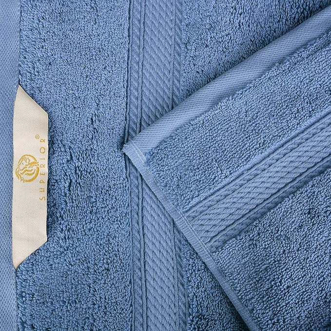 SUPERIOR Egyptian Cotton Pile Bath Sheet Set of 2, Ultra Soft Luxury Towels
