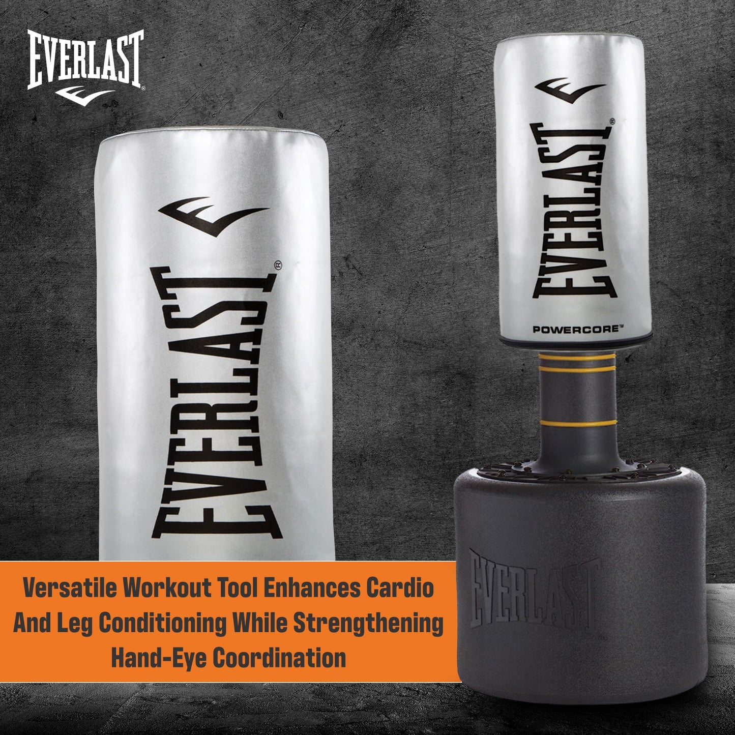 Everlast P00002200 Powercore Free Standing Heavy Bag