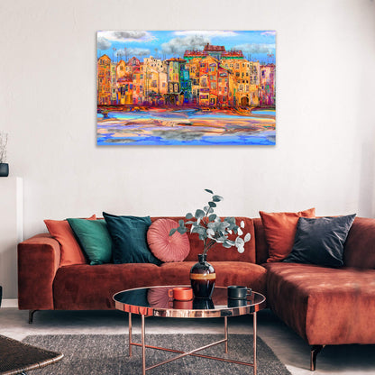 Kurtzy 2 Pack Blank Canvas - 70 x 100cm (28 x 40 inches) - Extra Large Pre Stretched Canvas Panels with Wooden Wedges - Suitable for Acrylic and Oil Painting Also for Sketching and Drawing