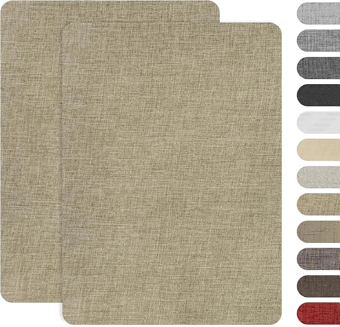 SYLVASS 8x11 Inch Fabric Repair Patches, Self-Adhesive Linen Patch