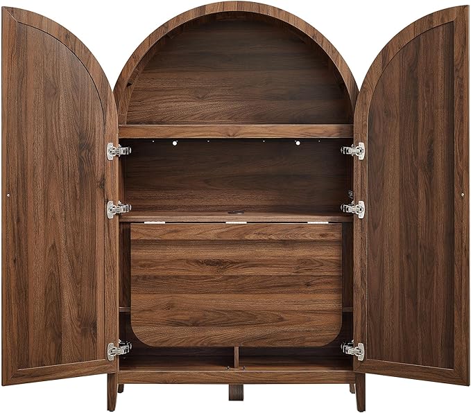 Modway Calista 63 Inch Arched Storage Cabinet