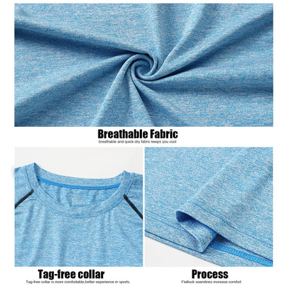 Star Vibe Dry Fit Long Sleeve Tshirt for Women Moisture Wicking Long Sleeve Tee Outdoor Compression Running Workout Tops 3 Pack Black/Grey/Blue S