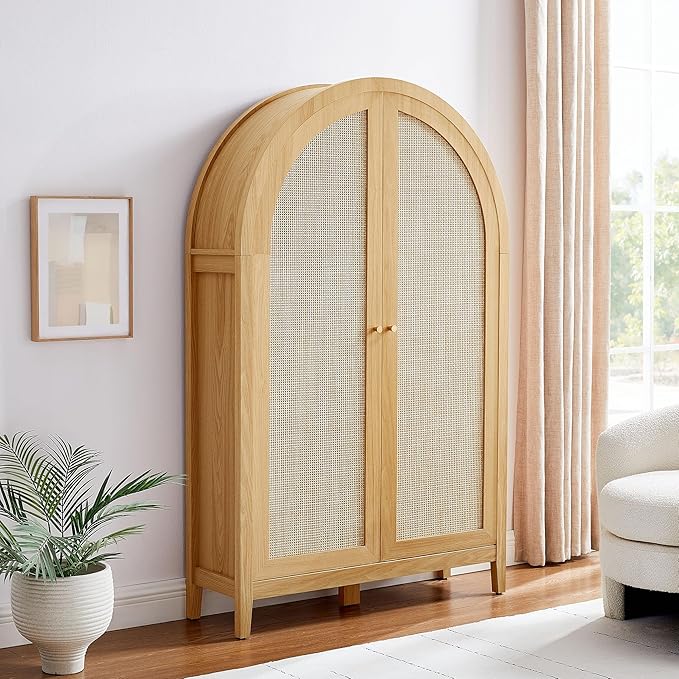 Modway Calista 63 Inch Arched Storage Cabinet