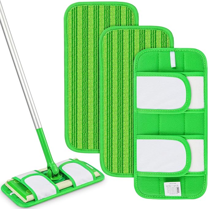 Reusable Mop Pads Compatible