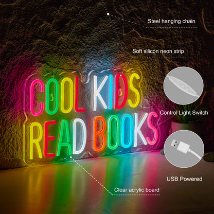 I'm So Happy You're Here Neon Sign for Wall Décor Dimmable LED Neon Light USB Powered Neon Art Signs Decor