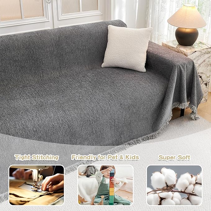MYSKY HOME Couch Cover Sofa Covers Couch Covers