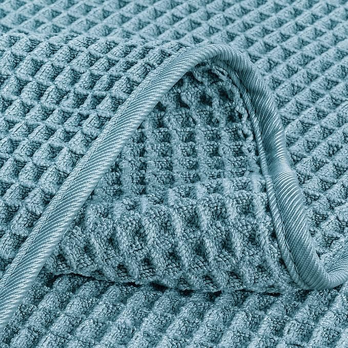 POLYTE 430 GSM Microfiber Lint Free Hand Towel, 16 x 30 in, 4 Pack