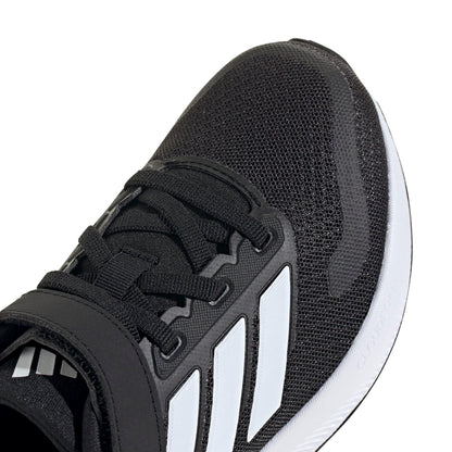 adidas RUNFALCON 5 Shoes Kids Running, Core Black/Cloud White/Cloud White, 12.5 UK