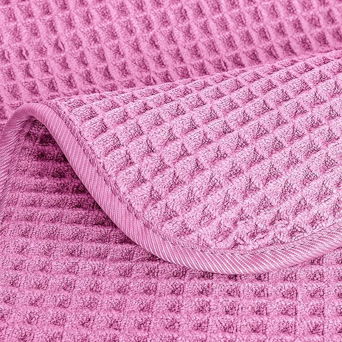 POLYTE 430 GSM Microfiber Lint Free Hand Towel, 16 x 30 in, 4 Pack