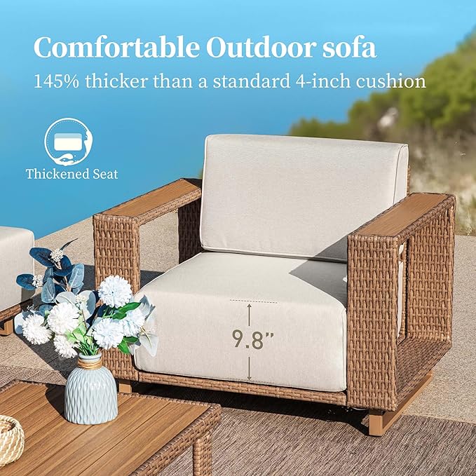 SUNSHINE VALLEY Outdoor Sectional, Patio Furniture