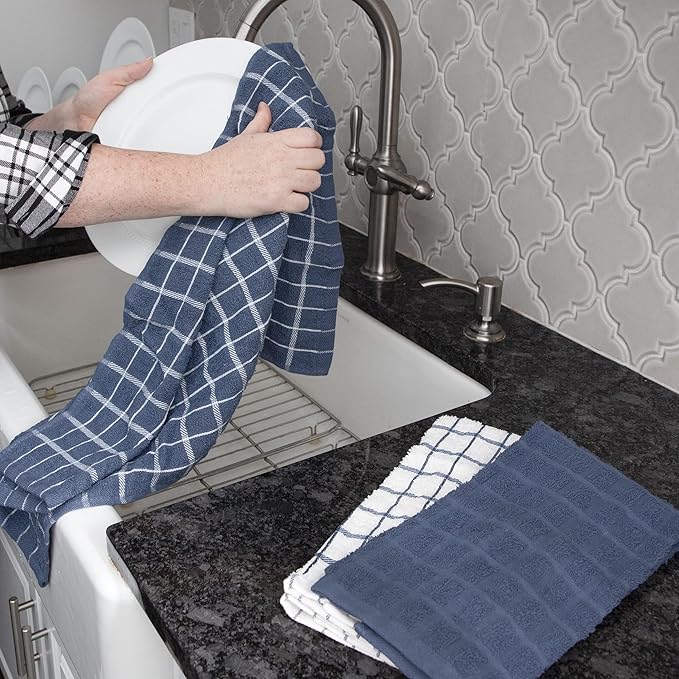 Ritz Premium 3-Pack Kitchen Towel & 6-Pack Dish Cloth Set