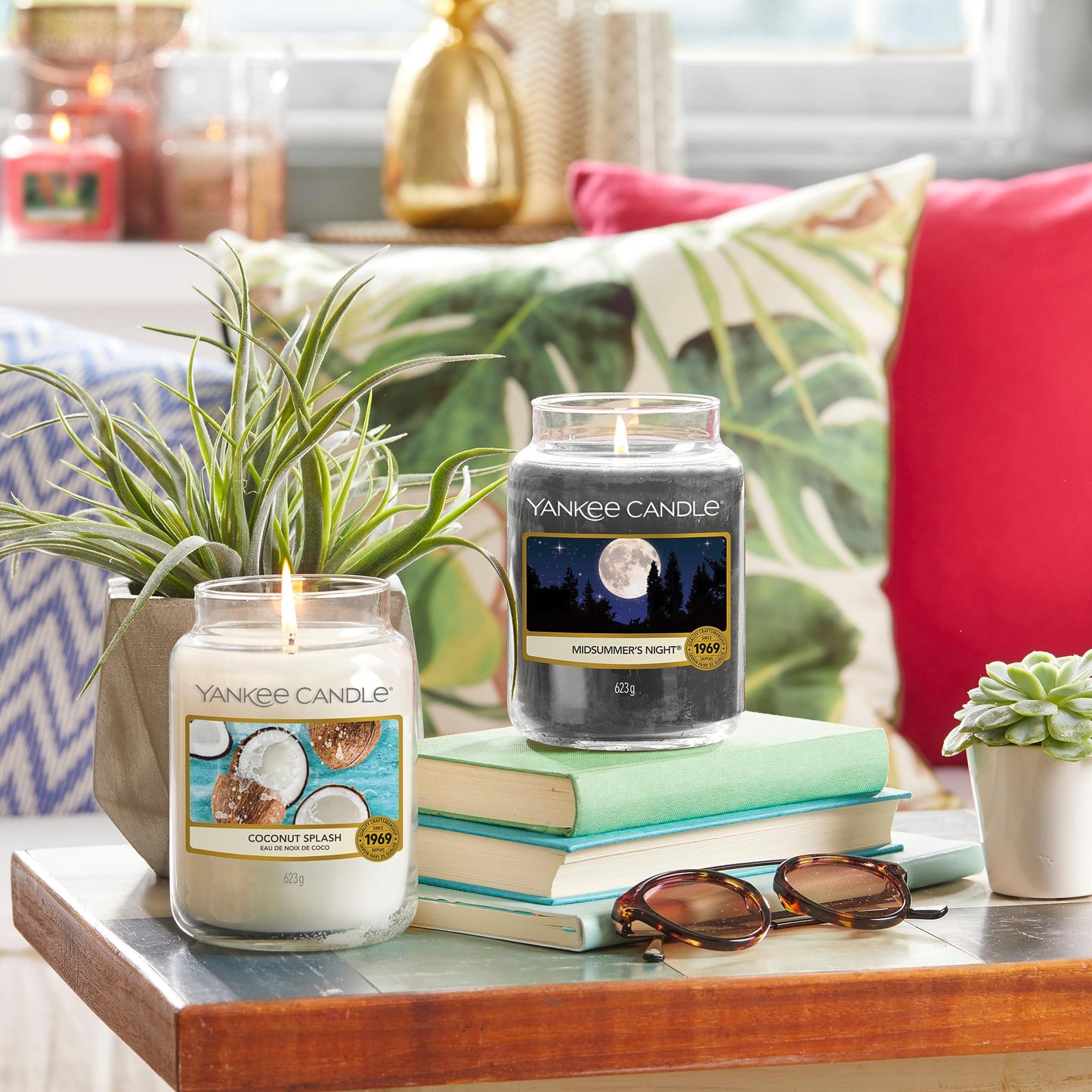 Yankee Candle Scented Candle | Midsummer's Night Large Jar | Long Burning Candles: up to 150 Hours | Perfect Gifts for Women