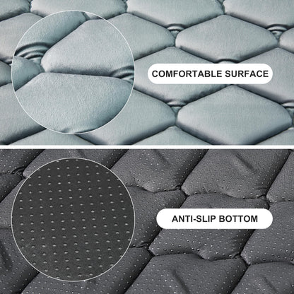 Geegoos Dog Crate Mattress,Washable Soft Kennel Pads,Pet Bed Blanket Dog Crate Mat Suitable for 36 inch Cage,Dog Bed Mats for Large Dogs and Cats(89x56cm,Grey)