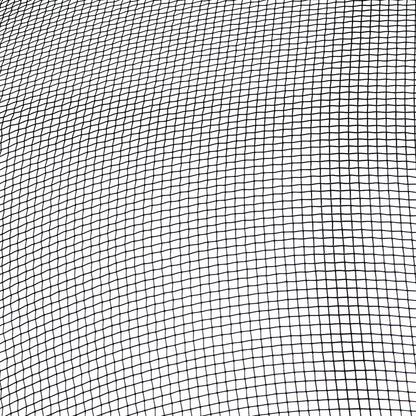 Sunnydaze Round Fire Pit Spark Screen Cover - Easy-Opening Outdoor Fire Pit Screen - Heavy‑Duty Steel Metal Mesh - 22" Diameter