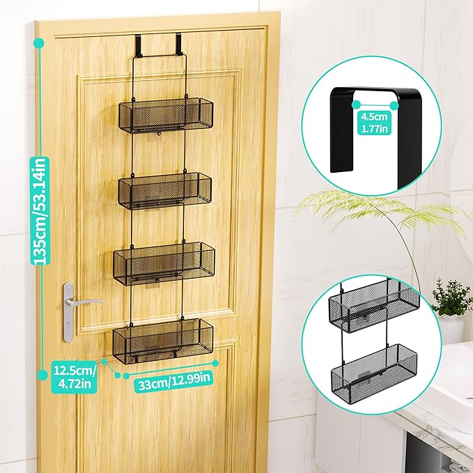 HapiRm Over Door Organizer Storage