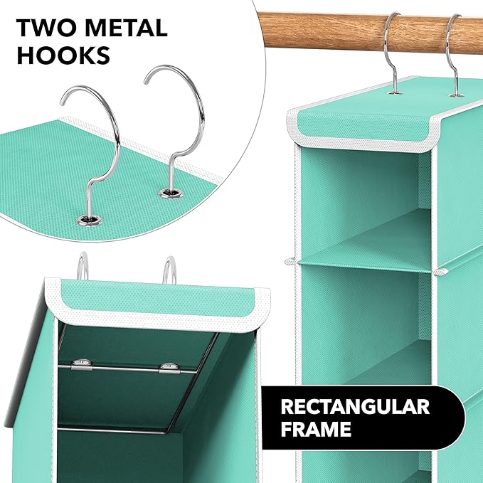 Simple Houseware 10 Shelves Hanging Shoes Organizer Holder