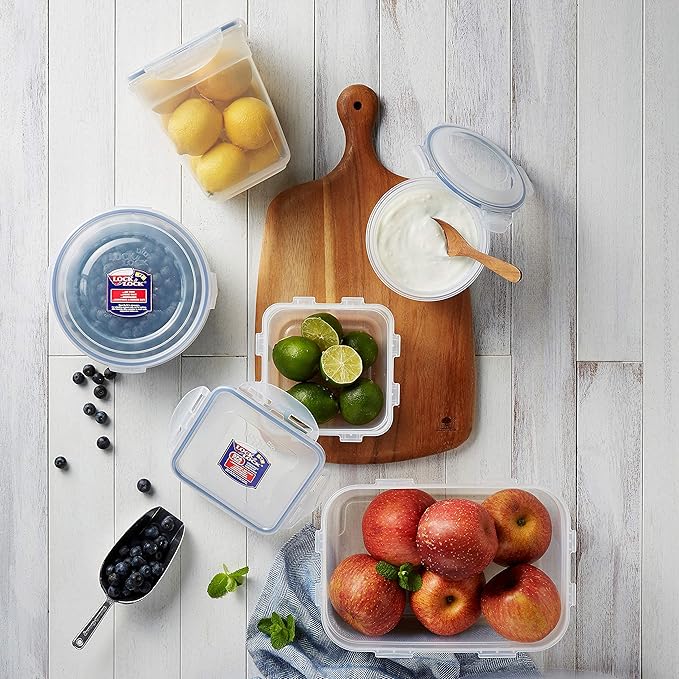 LOCK & LOCK Easy Essentials Food Storage lids/Airtight containers, BPA Free