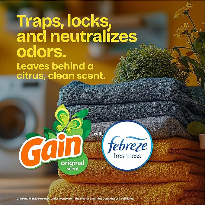 Glad ForceFlex Tall Kitchen Drawstring Trash Bags, 13 Gal, Gain Original