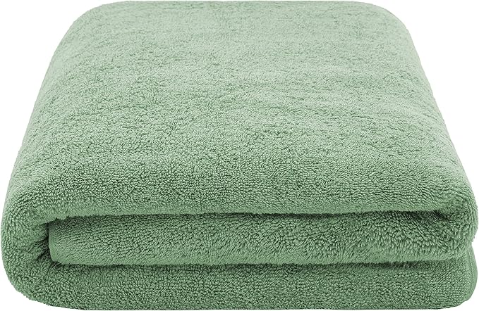 American Soft Linen 100% Cotton 600 GSM Turkish 40x80 Oversized Bath Towel Sheet