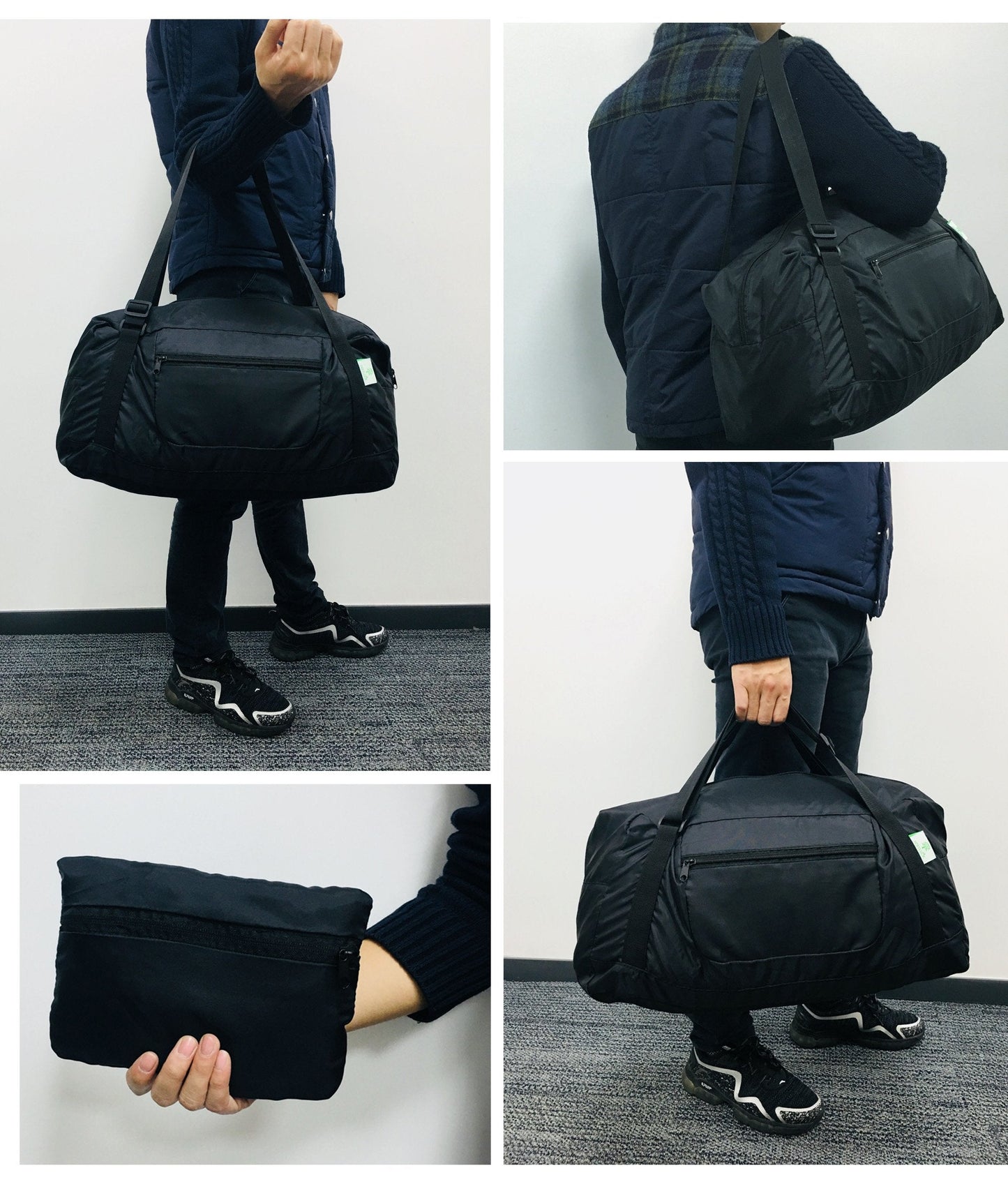 HOLYLUCK Foldable Travel Duffel Bag For Women & Men Luggage Great for Gym, army green, OneSize, Travel Bag