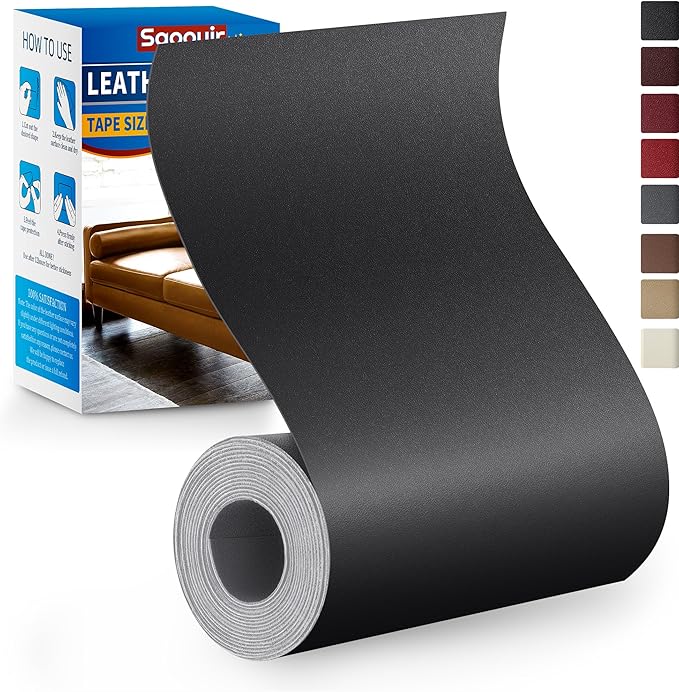 Leather Repair Patch Tape Kit, Vinyl Leather Repair Kit